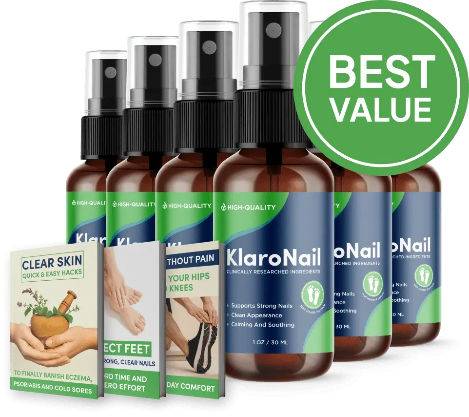 KlaroNail 6 bottle package